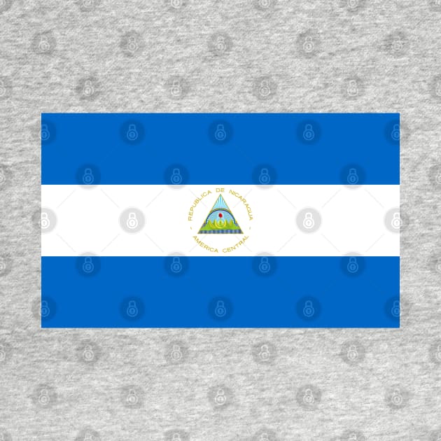 Flag of Nicaragua by brigadeiro